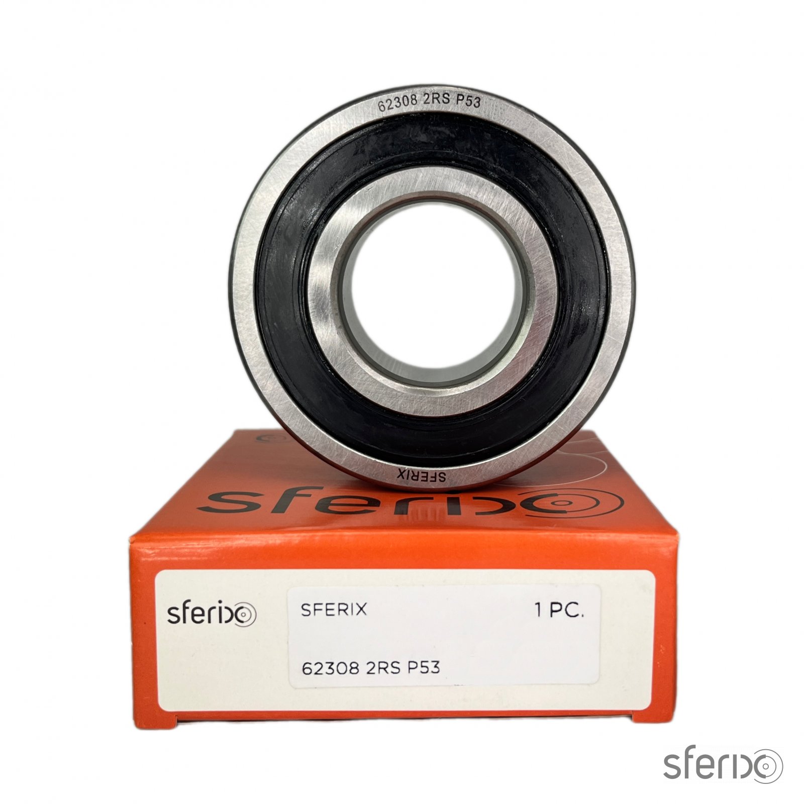 Радиально-упорный однорядный подшипник 62308 2RS P53 SFERIX - Сферикс - фото -  2